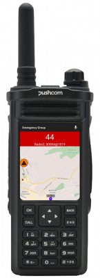 Pushcom Rugged Hand Held Radio